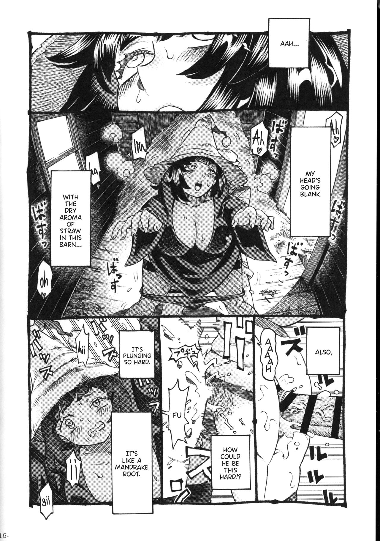 Witch Series — The Witch Ended Up Getting Fucked Hard By Her Customer 2 [COMITIA130 Naivta Nishi Yoshiyuki English Panatical]