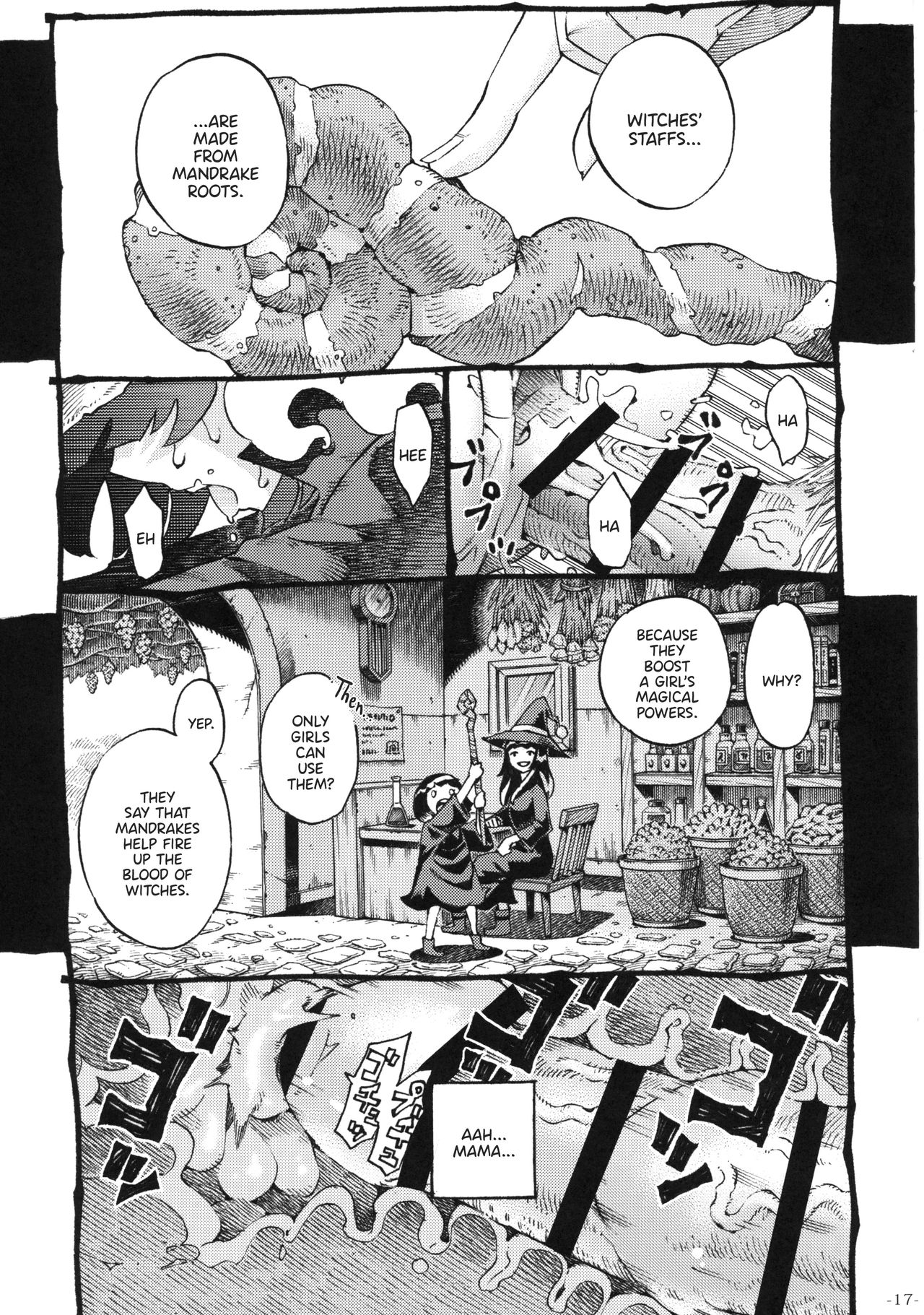 Witch Series — The Witch Ended Up Getting Fucked Hard By Her Customer 2 [COMITIA130 Naivta Nishi Yoshiyuki English Panatical]
