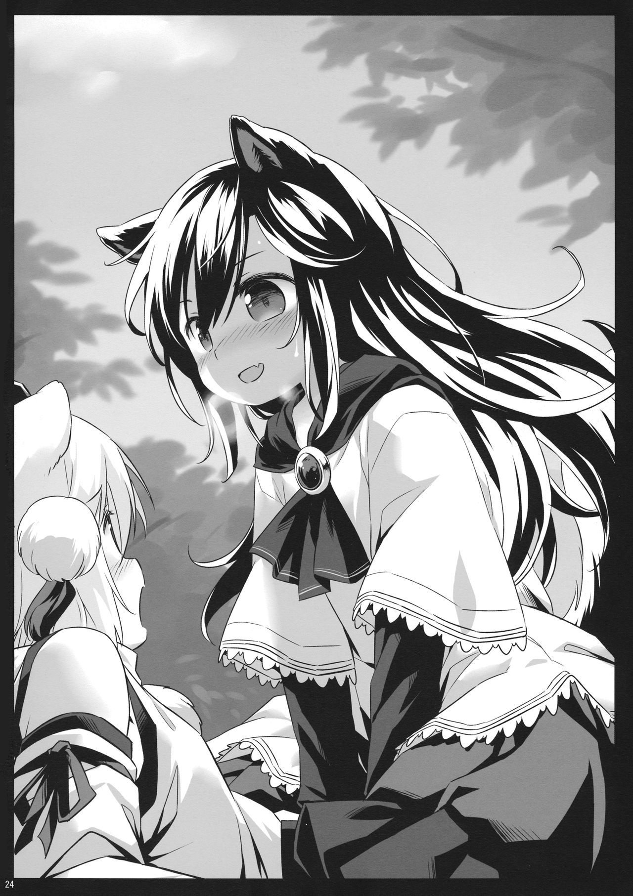 Wolf Girl Series — A starving wolf doesn’t fear the stick [Touhou Project] [Animal Passion]