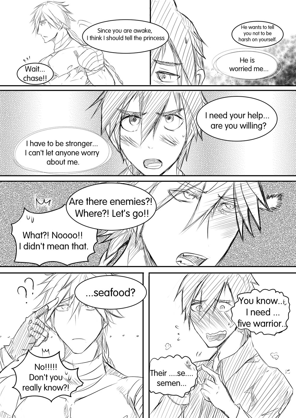 Young Knight Series — Kasel  The Knights Road [Hai manga] [English] [Digital]