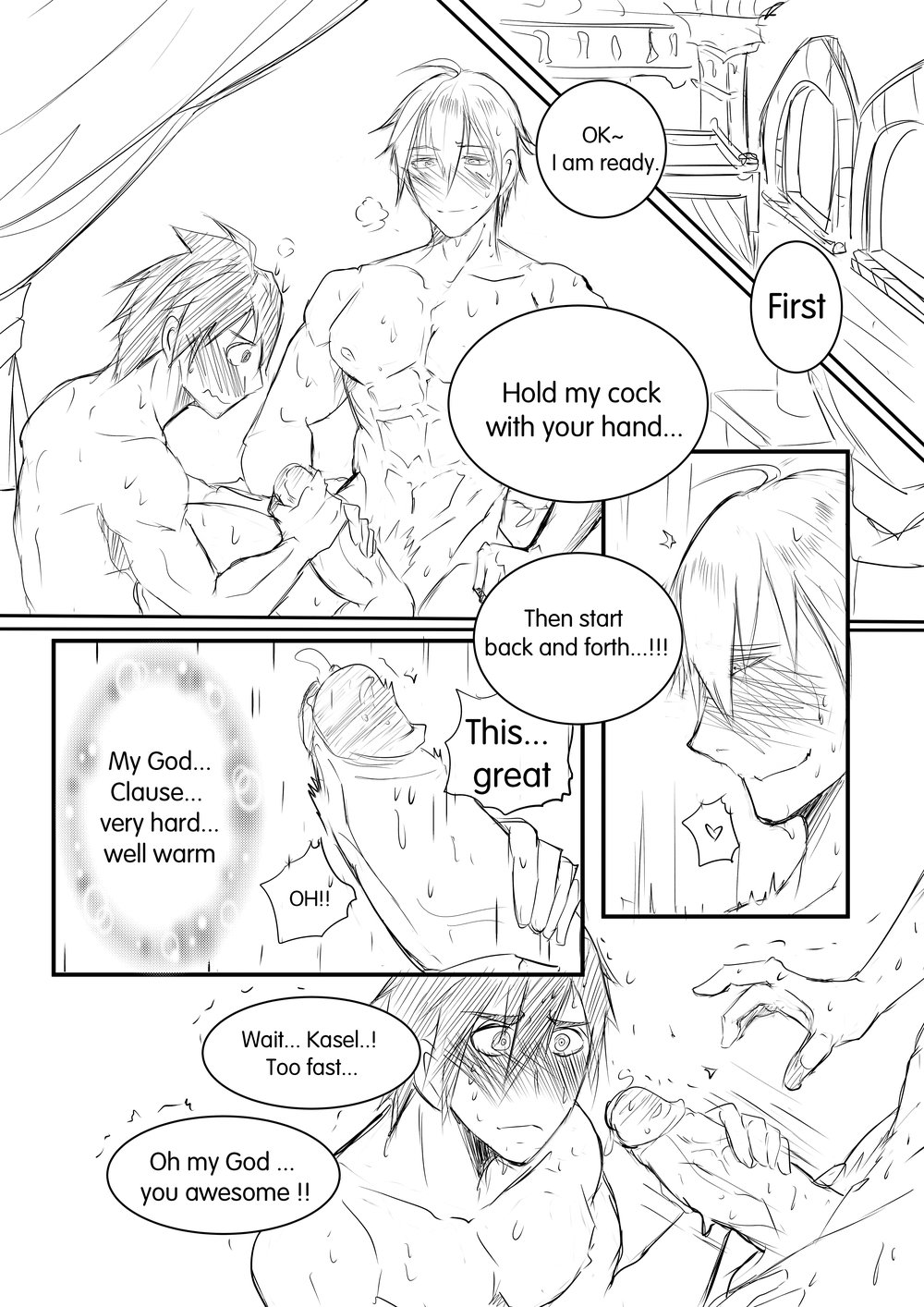 Young Knight Series — Kasel  The Knights Road [Hai manga] [English] [Digital]