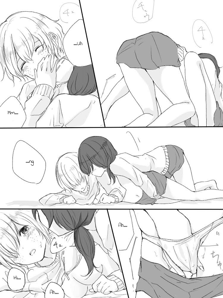 Yuri Series — It’s Your Fault I’m Not Popular! Lesbian Mako and Yuri Hardcore Manga [Pringorosu]