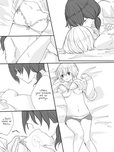 Yuri Series — It’s Your Fault I’m Not Popular! Lesbian Mako and Yuri Hardcore Manga [Pringorosu]