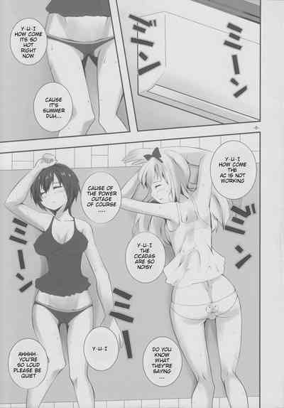 Yuri Series —  Summer Lesbian Sex  [C82 Punipuni Doumei Kuon YuruYuri English Hououin Kyouma]