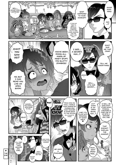 Zombie Series — Undead Sluts Get Makeup and Hardcore Gangbang Fuckfest [C95 chaos-graphixxx mdo-h MAKE UP SAGA Zombie Land Saga English Doujins.com]